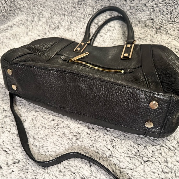 Hugo Boss black grained leather tote bag - Picture 10 of 12